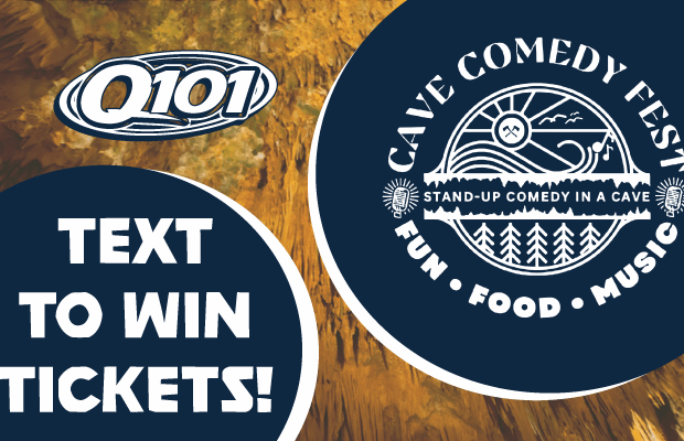Text to Win Premier Tickets to the Cave Comedy Fest!