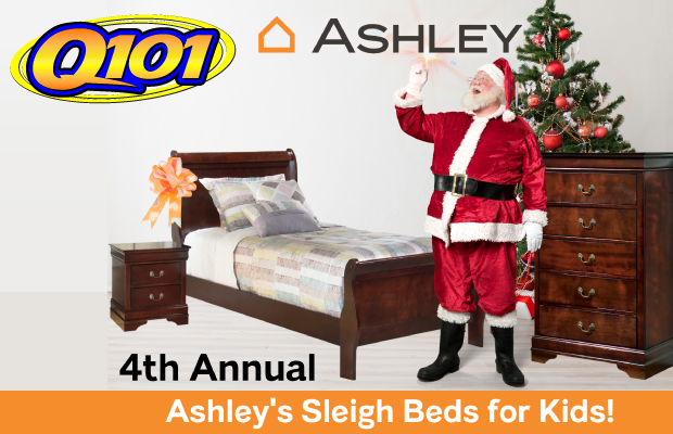 Ashley’s 4th Annual Sleigh Beds for Kids Ashley’s 4th Annual Sleigh Beds for Kids