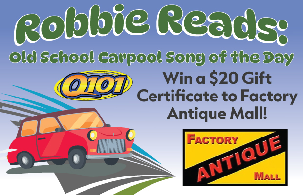 Robbie Reads: Old School Carpool Song of the Day